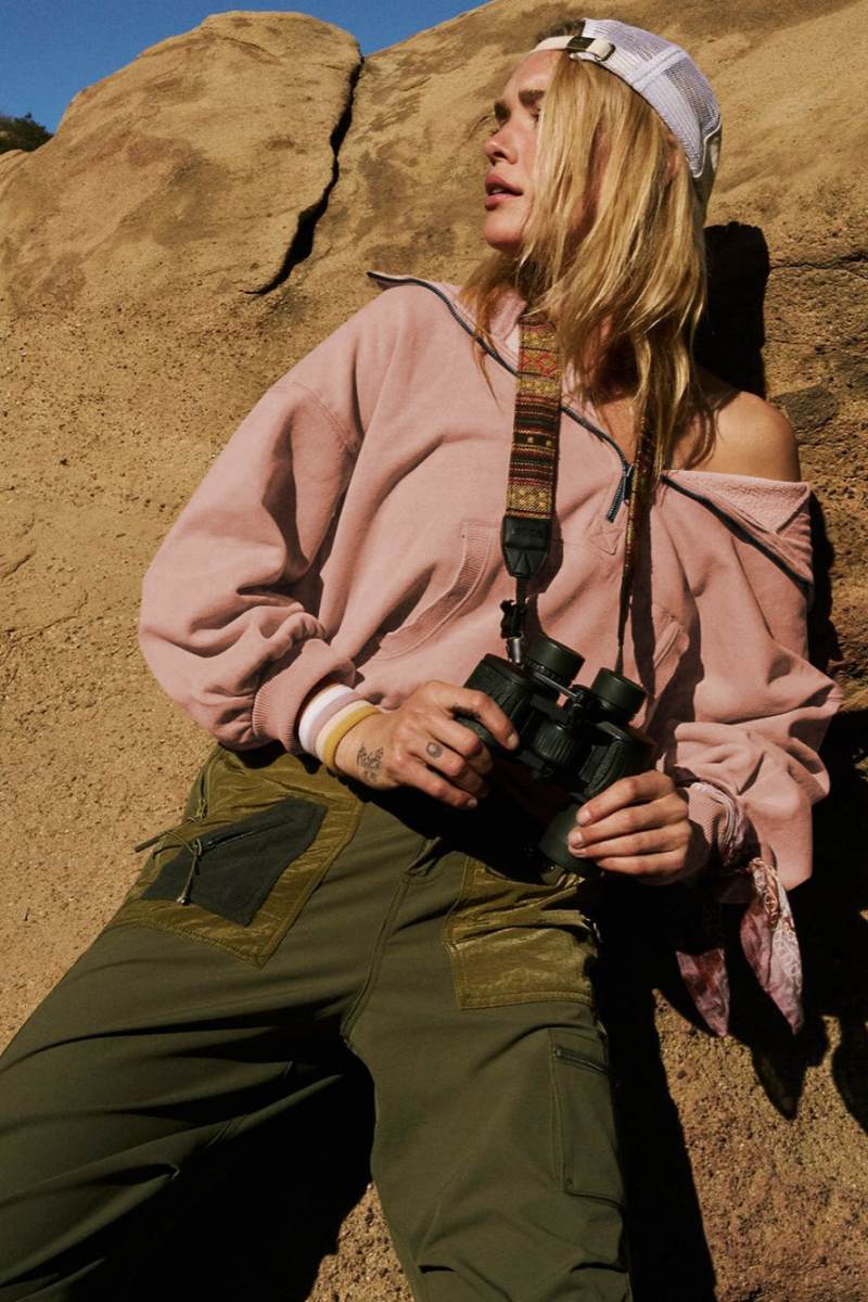 WW | With pocket hoodie lightweight jacket - Crepe