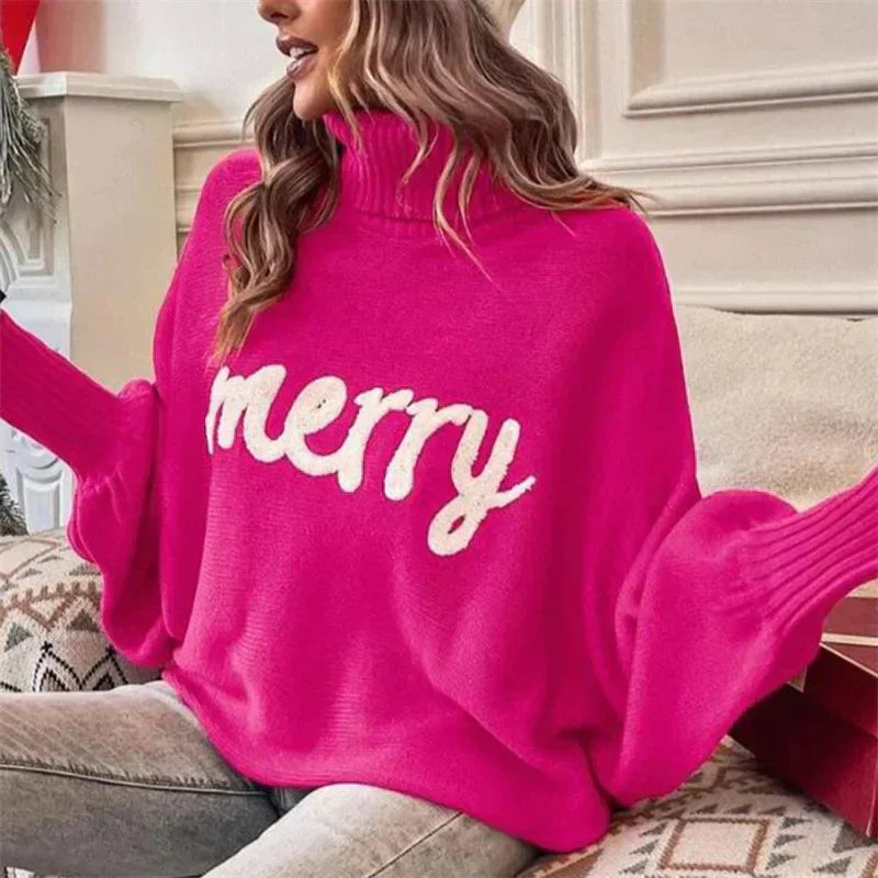 WW | Bequemer festlicher Rollkragenpullover