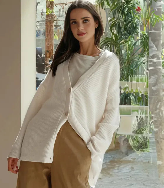 WW | Stylish Cashmere Cardigan with Soft Comfort