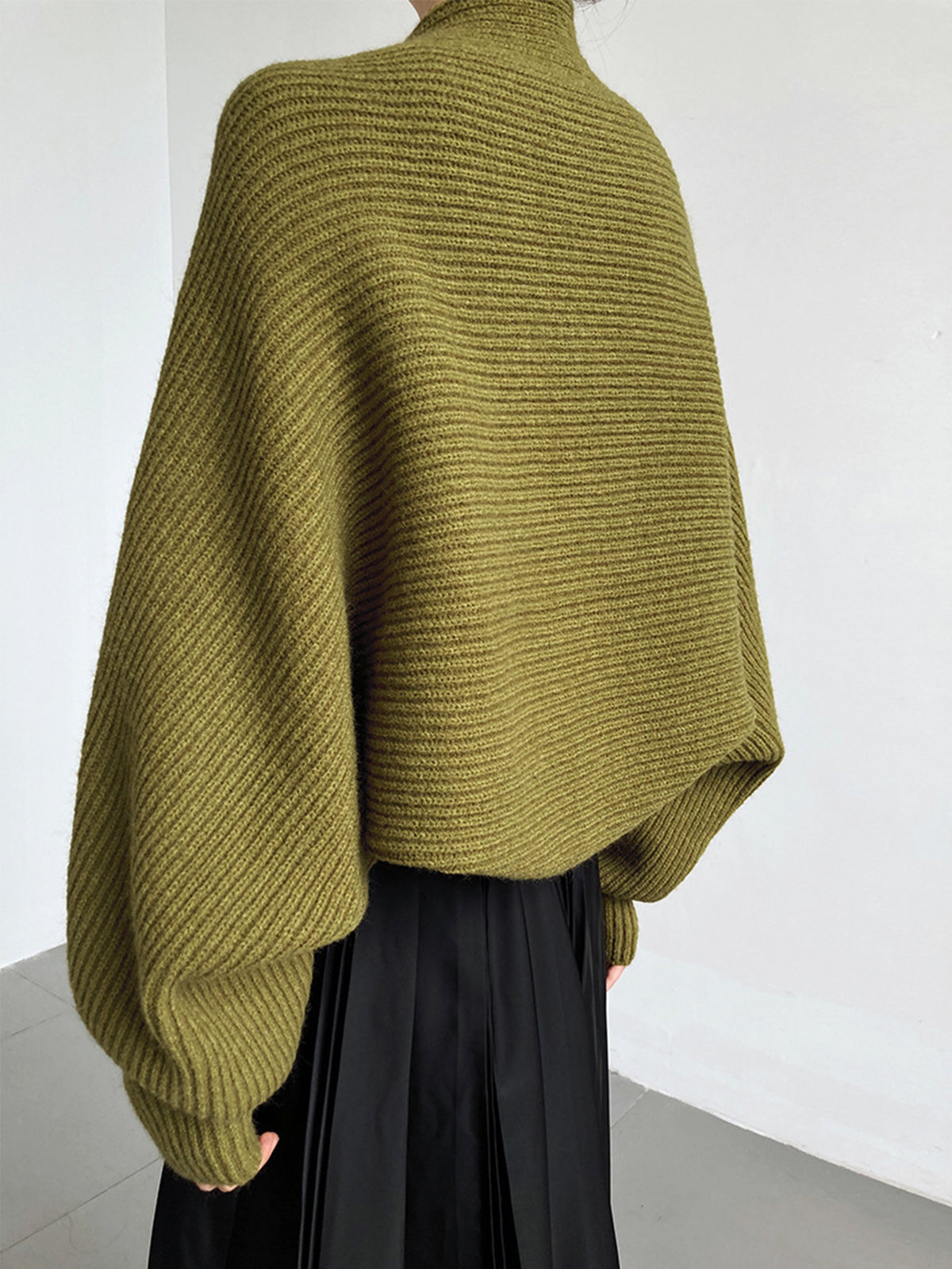 WW | Damen Strick Offene Cardigan mit Langen Ärmeln