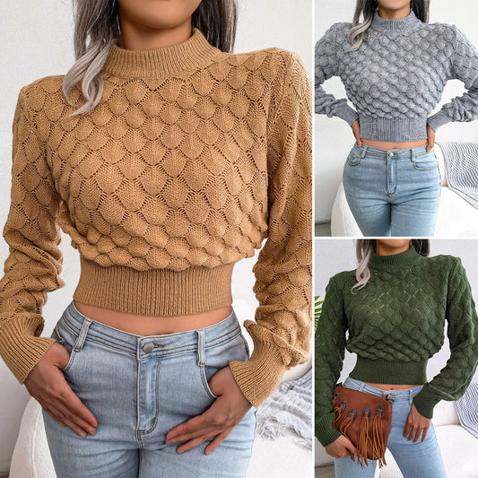 WW | Bequemer Damen Strickpullover aus Baumwolle für Alltag und Freizeit