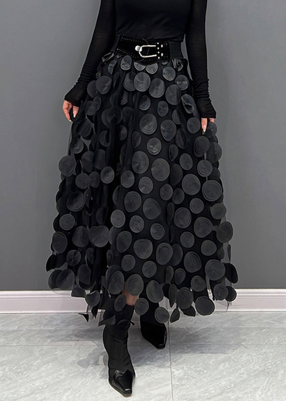 WW | Schicker Rock aus Polka Dot und Tüll Patchwork