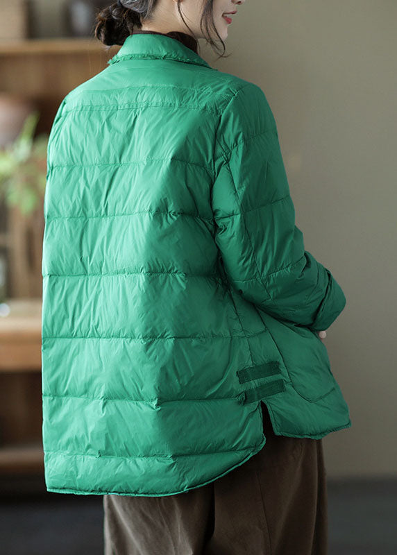WW | Grüne Taschen Lässige Winter Daunenjacken