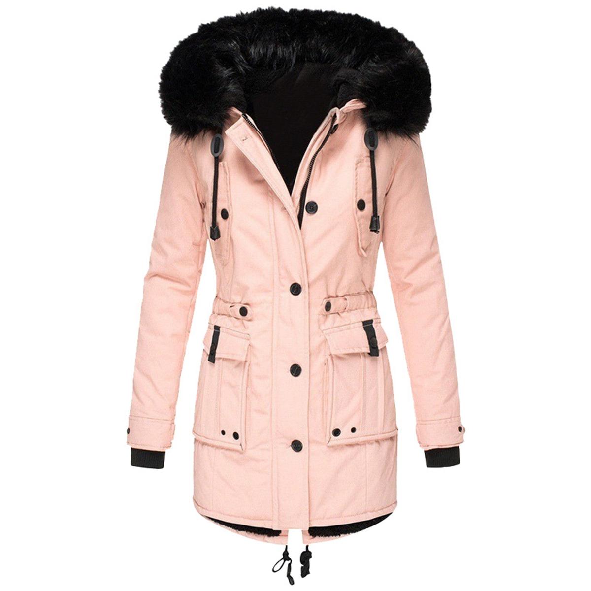 WW | Eleganter Winter Parka mit Kunstfellkapuze