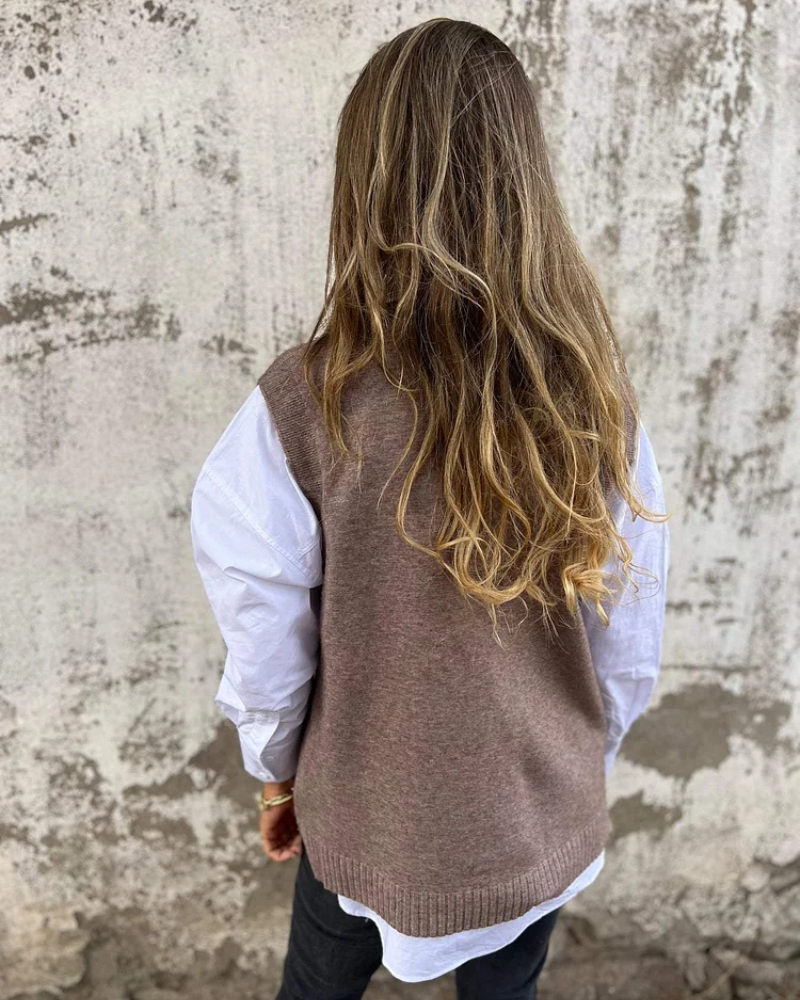 WW | Elegant Women's Vest Luxury Knit for Effortless Layering