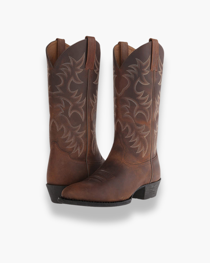 WW | Women's Cowboy Boots - Black Western Boots