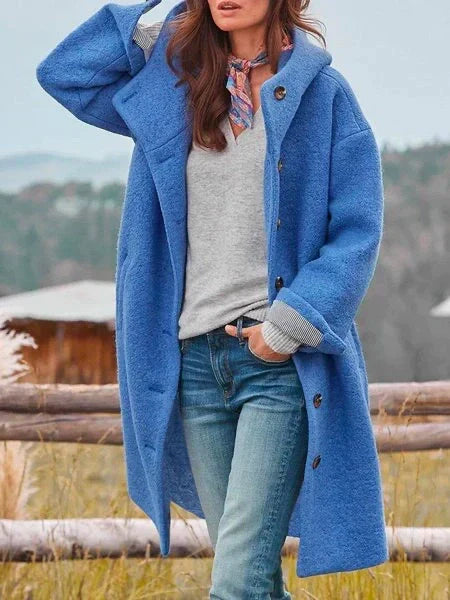 WW | Elegante Damen-Kapuzenjacke für Herbst und Winter