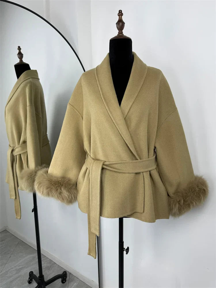 WW | Wendbare Wolljacke - Damen Winterjacke