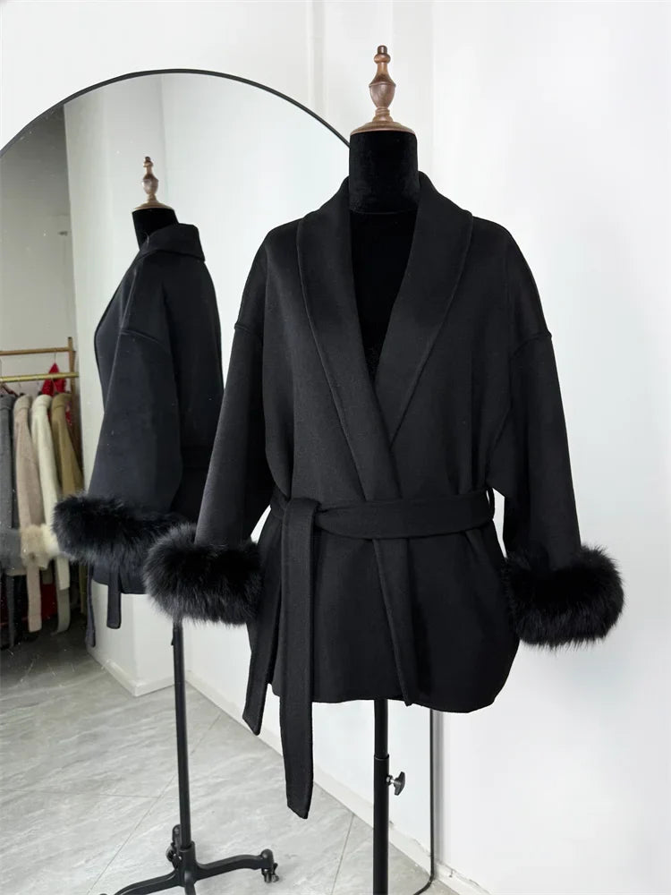 WW | Wendbare Wolljacke - Damen Winterjacke