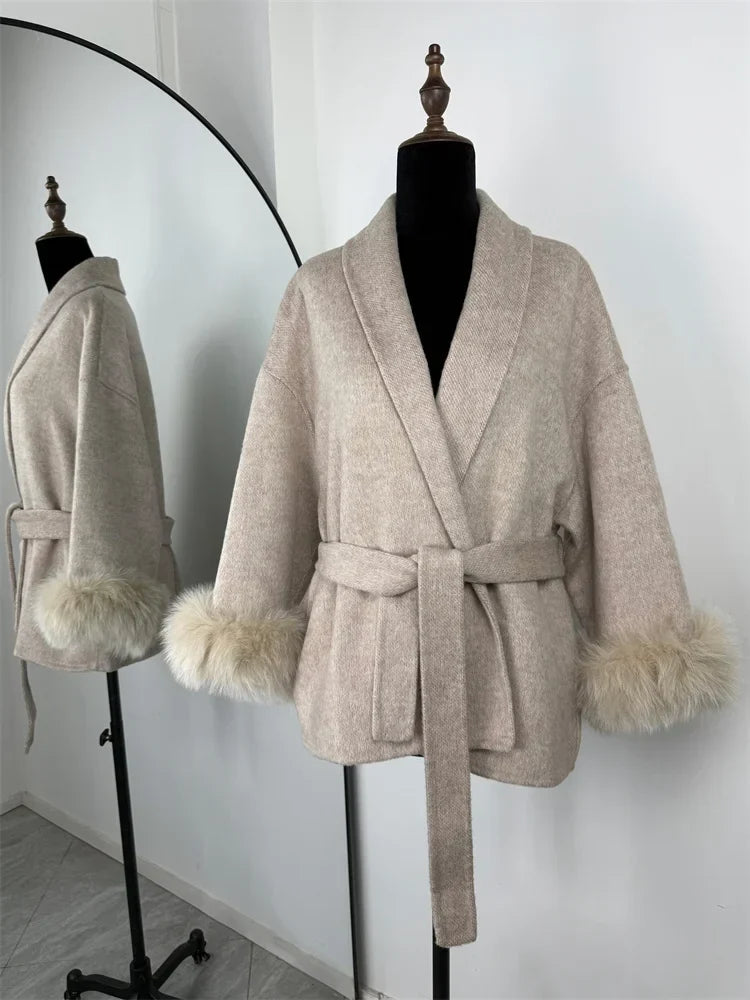 WW | Wendbare Wolljacke - Damen Winterjacke