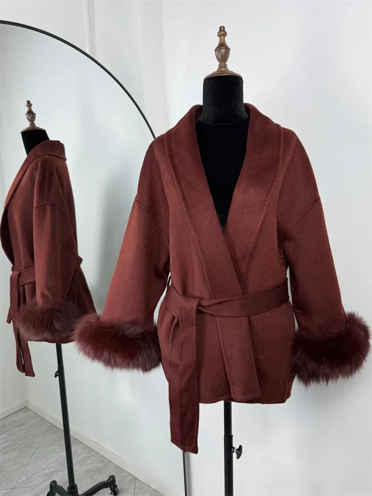 WW | Wendbare Wolljacke - Damen Winterjacke