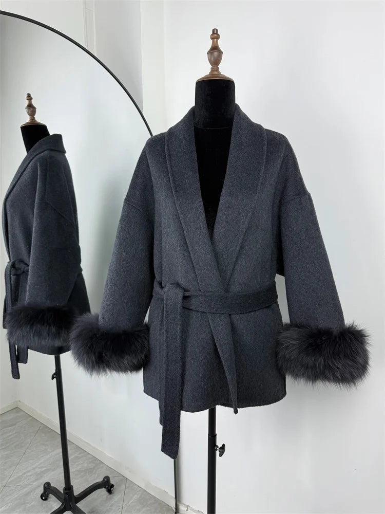 WW | Wendbare Wolljacke - Damen Winterjacke
