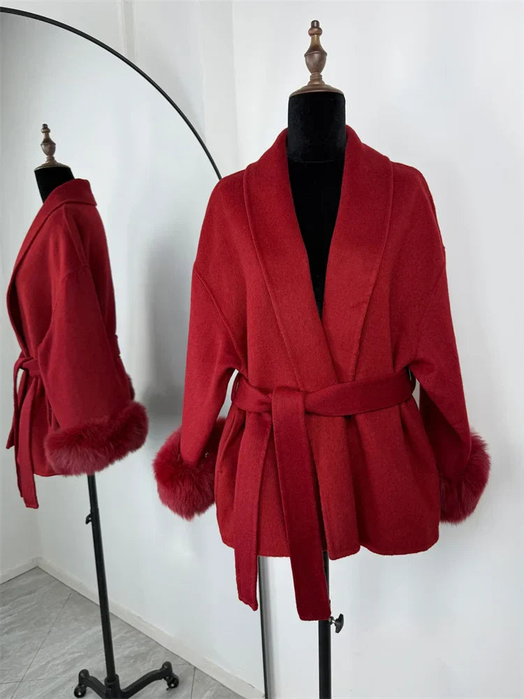 WW | Wendbare Wolljacke - Damen Winterjacke