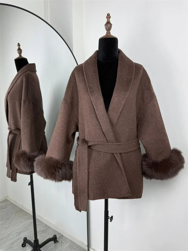 WW | Wendbare Wolljacke - Damen Winterjacke