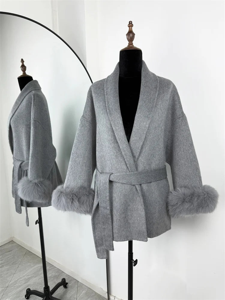 WW | Wendbare Wolljacke - Damen Winterjacke