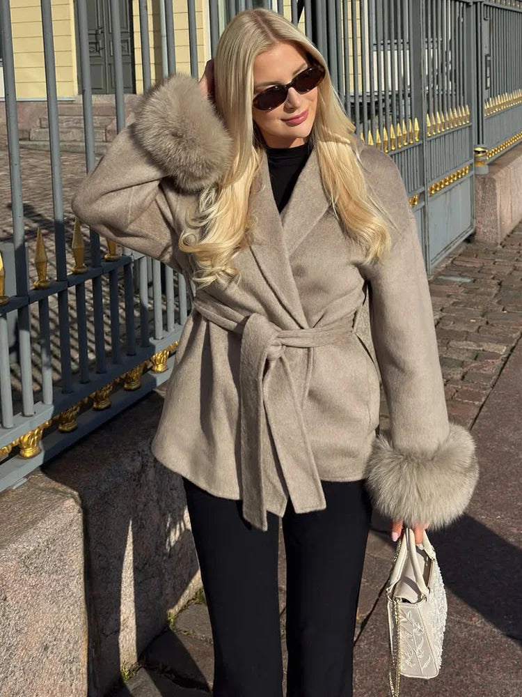 WW | Wendbare Wolljacke - Damen Winterjacke