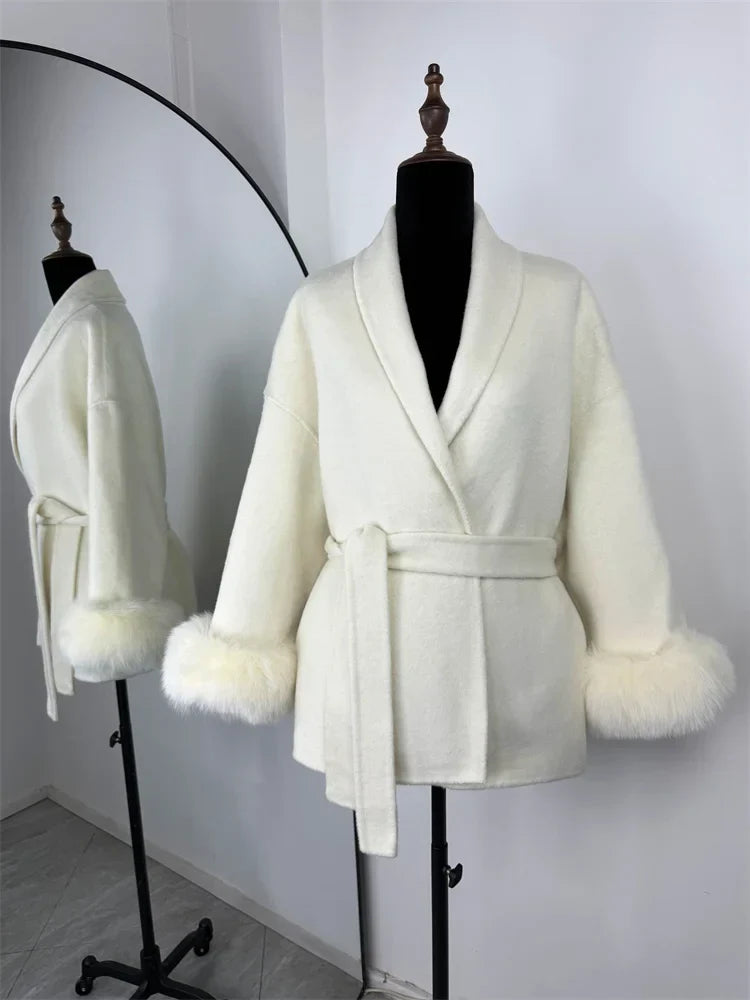 WW | Wendbare Wolljacke - Damen Winterjacke