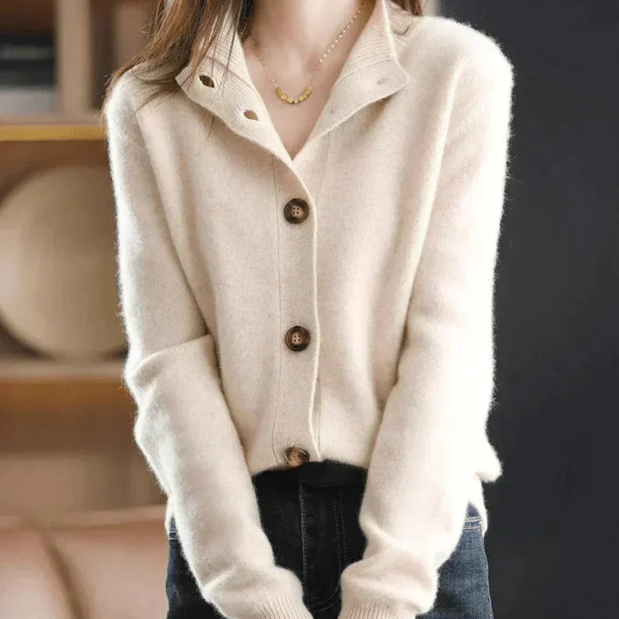 WW | Eleganter Cardigan mit Knöpfen für Damen