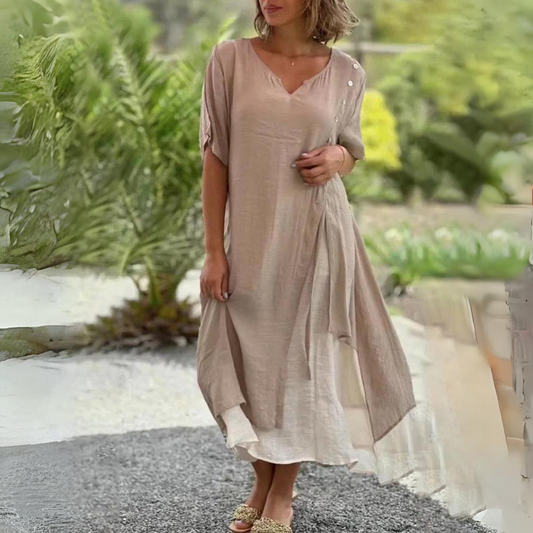 WW | Casual Asymmetric Dress