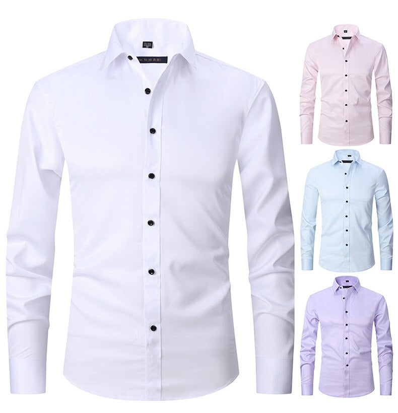 WW | High-Quality Stretch Fabric Shirt