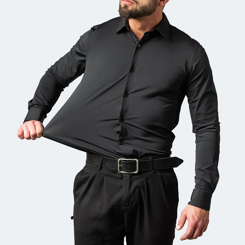 WW | High-Quality Stretch Fabric Shirt