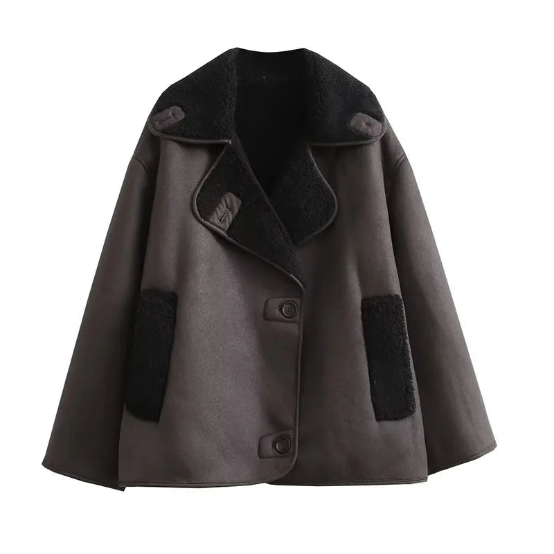 WW | Premium Women's Leather Jacket for Elegant Winter Style