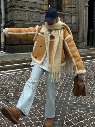 WW | Warmer Damen Wintermantel mit schickem und vielseitigem Design