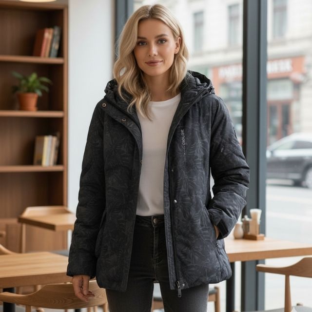 WW | Wasserabweisende und winddichte Jacke für Frauen, elegant und bequem