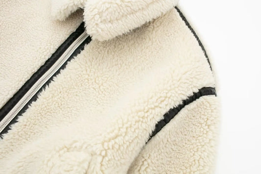 WW | Cosy Moments Modische Teddy Fleece Jacke Damen