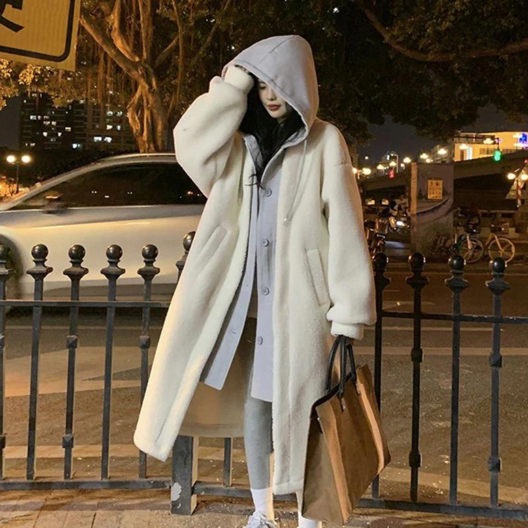 WW | Women's Long Hooded Winter Jacket