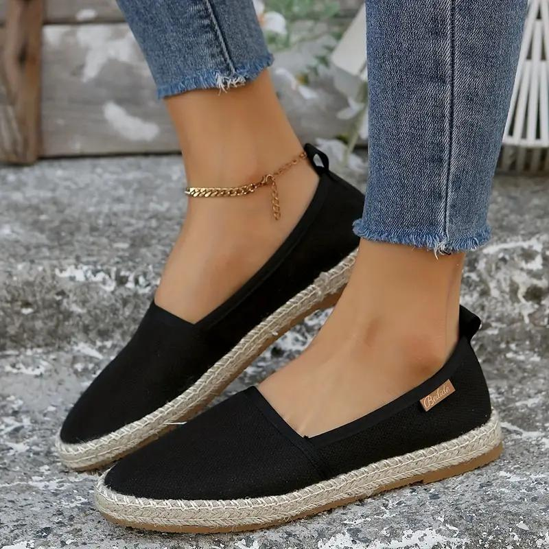 WW | Espadrilles, Flache, Leichte Schuhe Aus Segeltuch