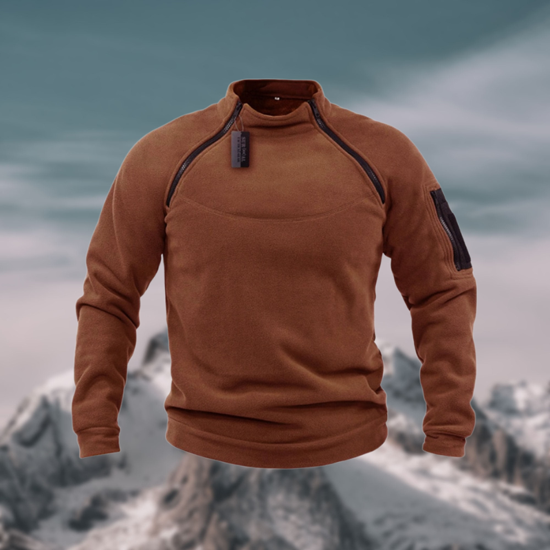 WW | Bequemer isolierter Fleece-Pullover - Bequeme Alltagskleidung