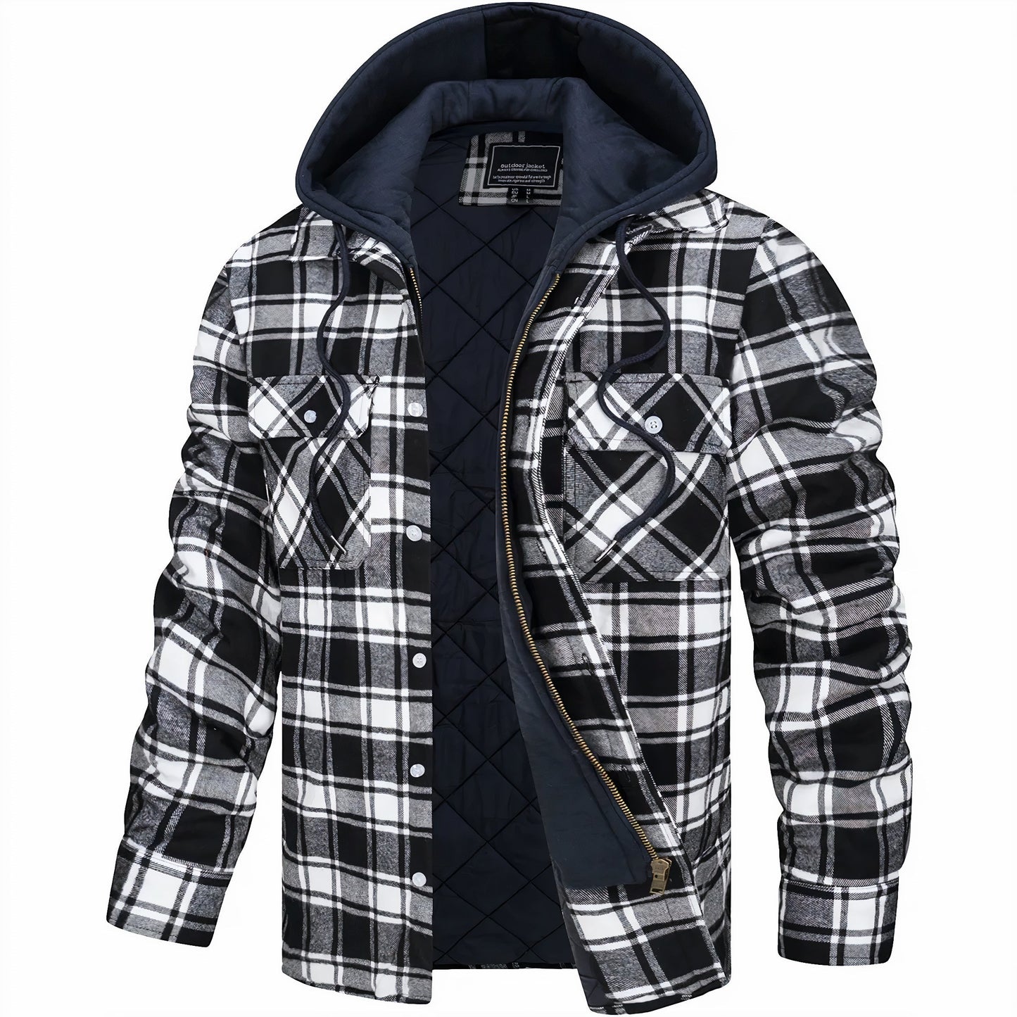 WW | Moderne Herren Winterjacke, die für Komfort und Stil entworfen wurde