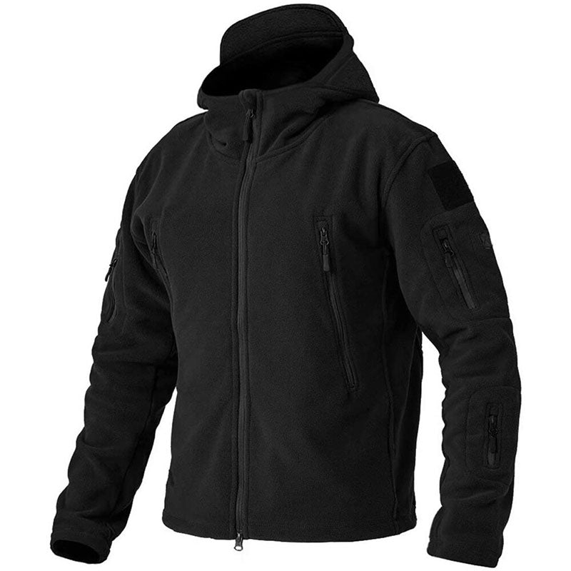 WW | Bequeme winddichte Fleecejacke für Männer bei kaltem Wetter