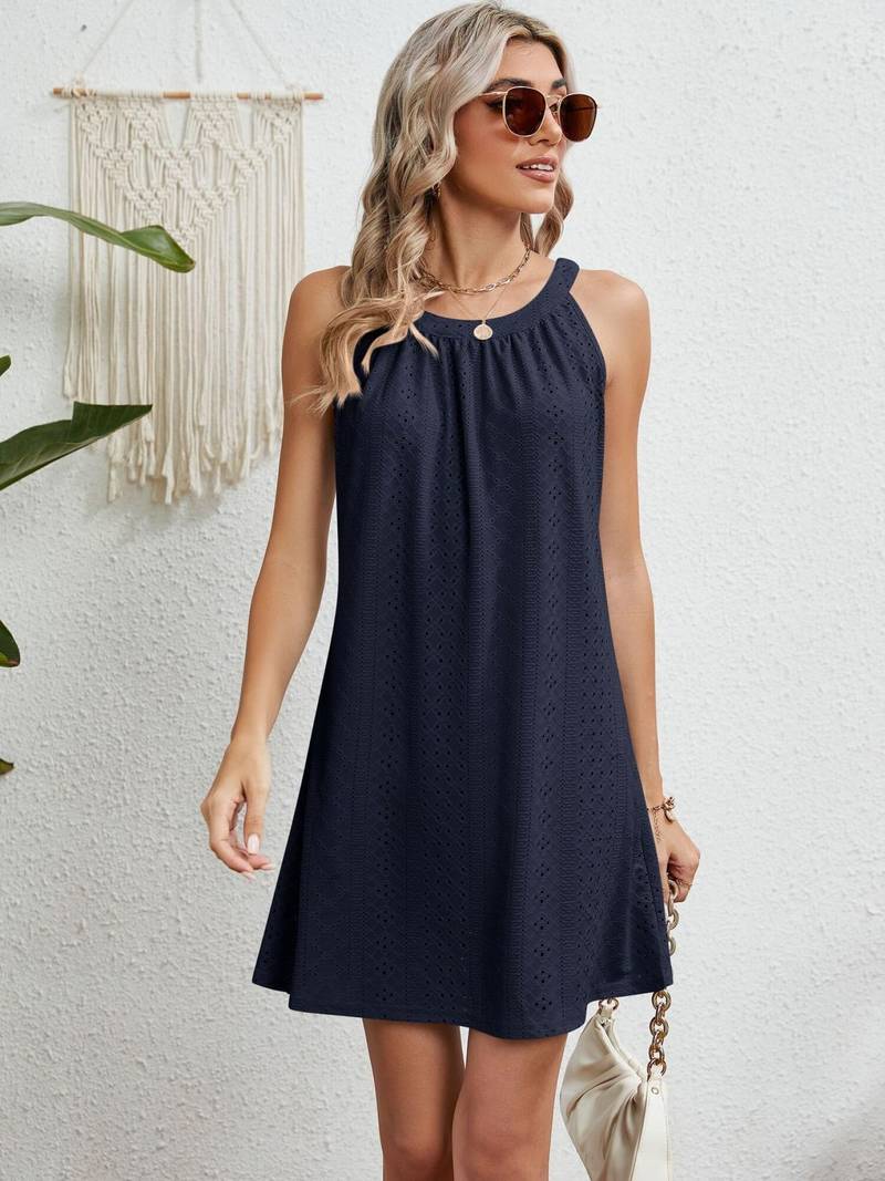 WW | Elegantes Ärmelloses Strandkleid