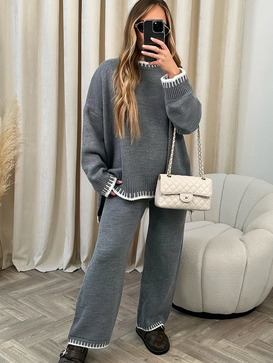 WW | Elegant Two-Piece Knit Set
