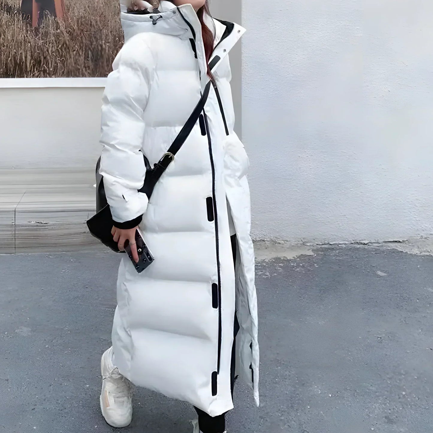 WW | Lange, wasserdichte und winddichte Jacke für Frauen