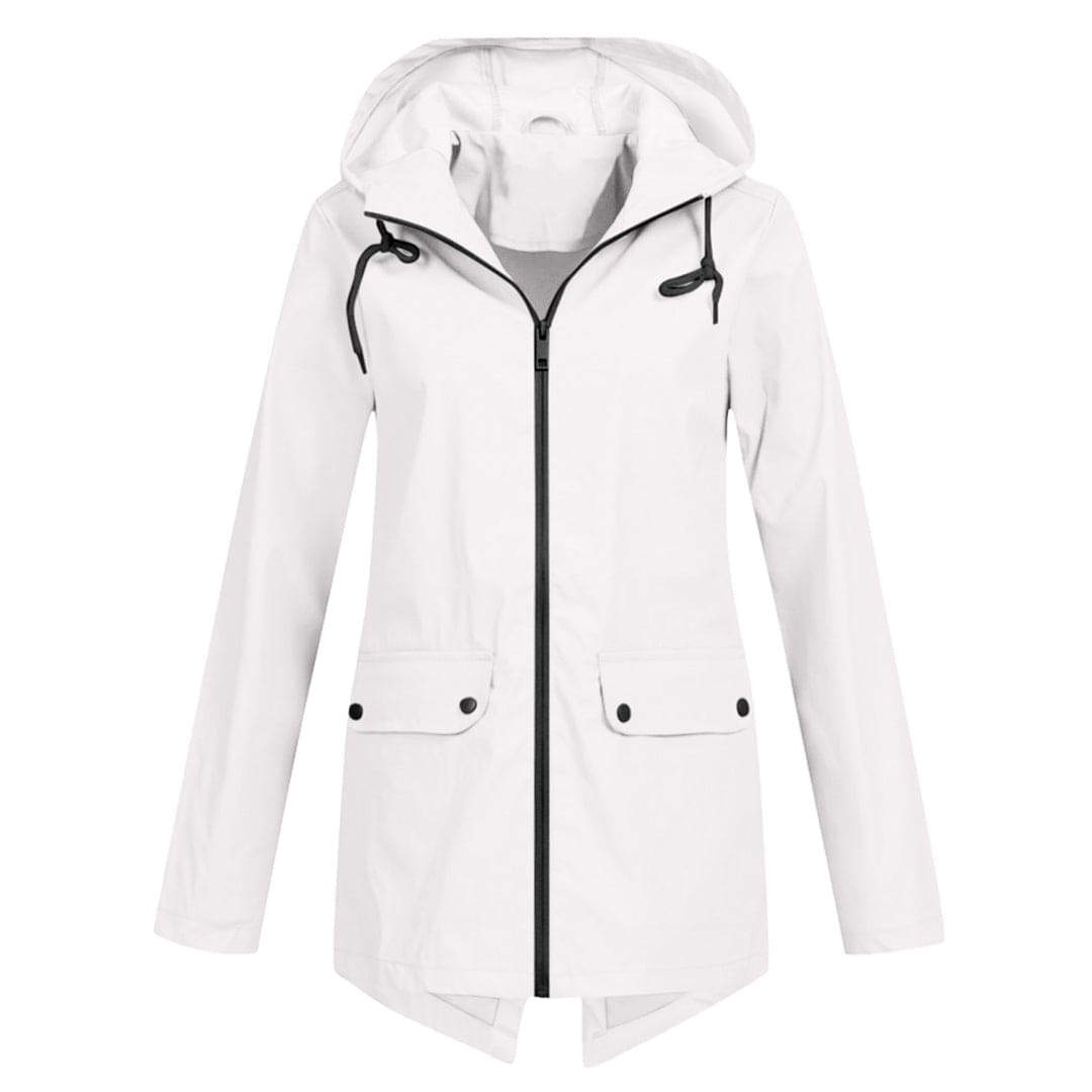 WW | Lightweight Waterproof Hooded Windbreaker Jacket