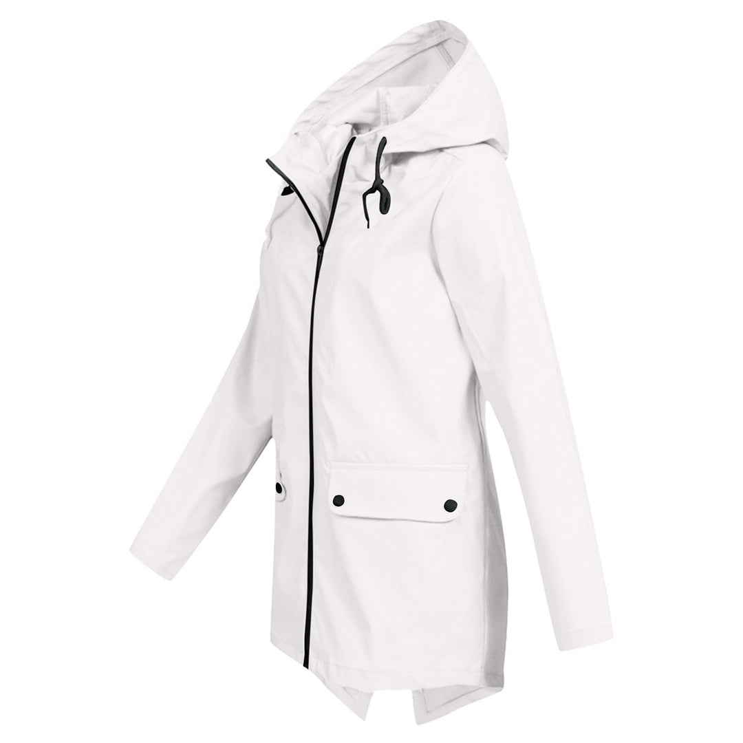 WW | Long Raincoat with Hood
