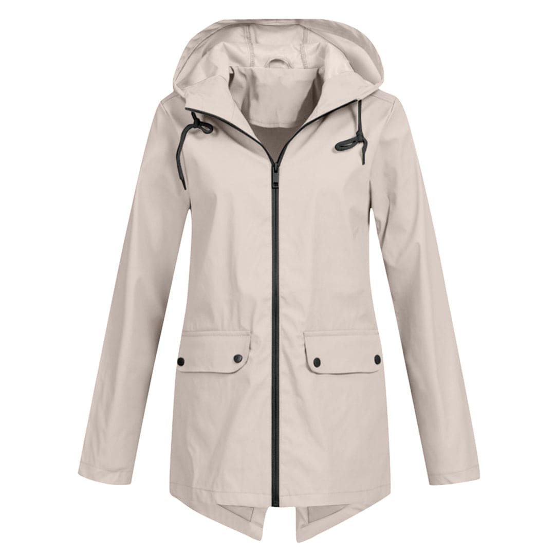 WW | Lightweight Waterproof Hooded Windbreaker Jacket