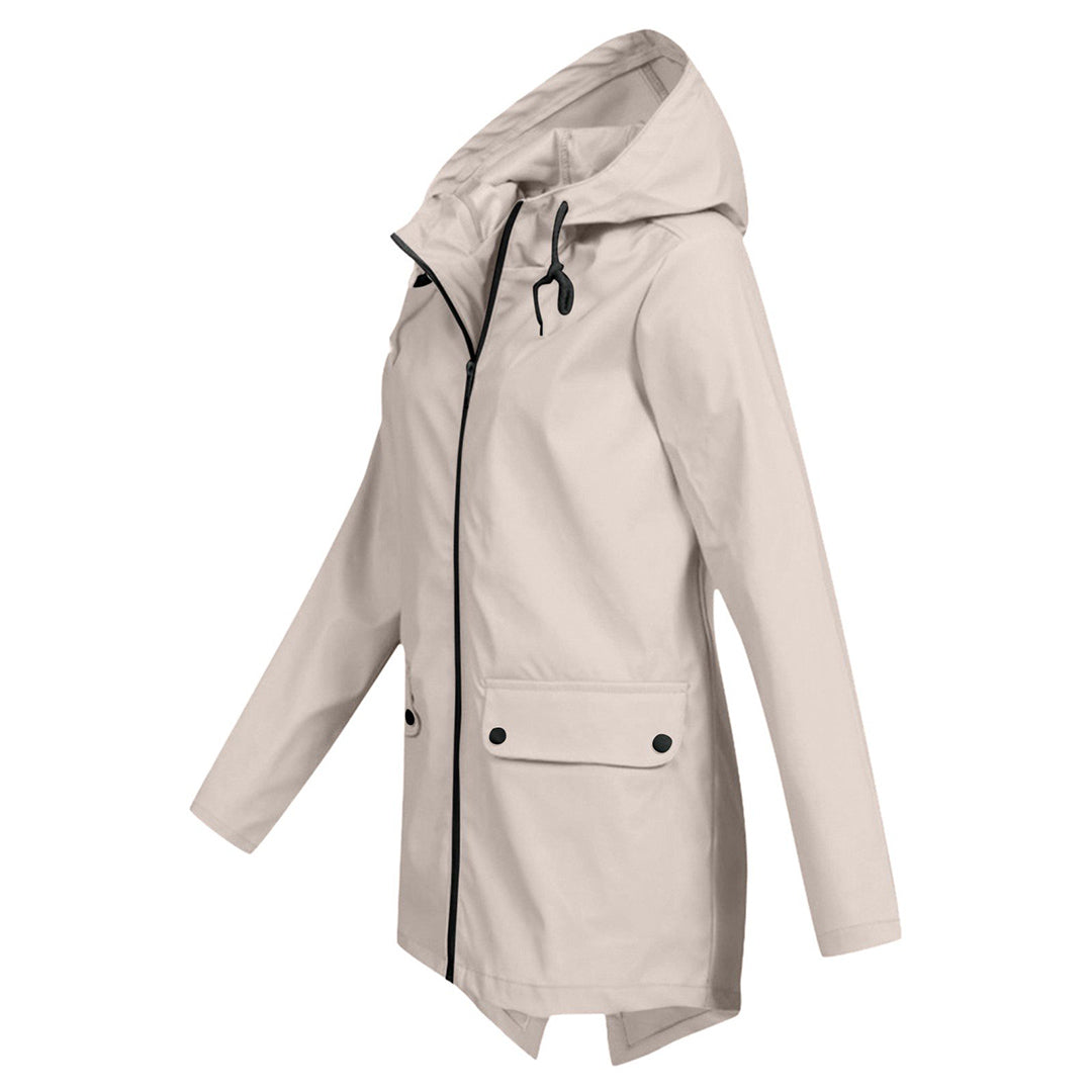 WW | Long Raincoat with Hood