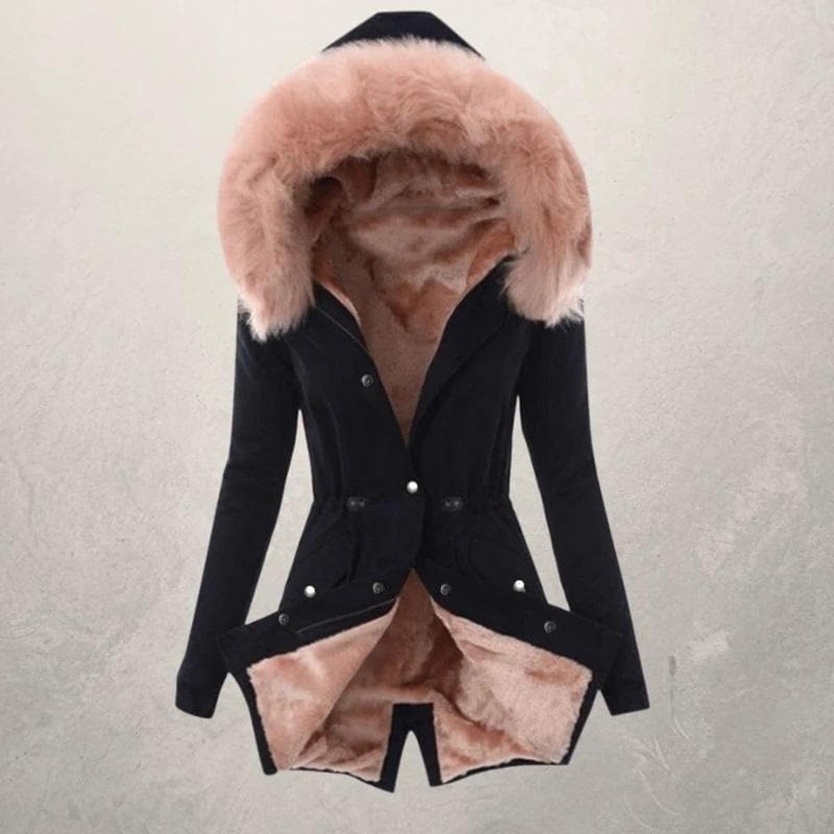 WW | Faux Fur Gefütterte Mid Length Parka Jacke