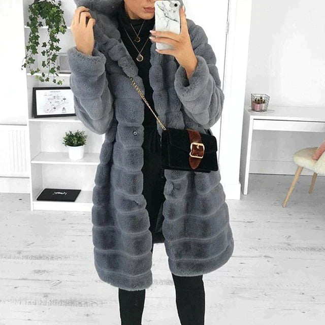 WW | Fluffy Jacke Aus Kunstfell