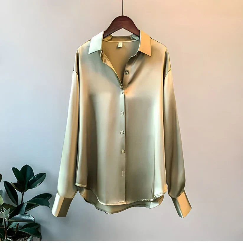 WW | Luxurious Women's Silk Shirt For An Elegant Look
