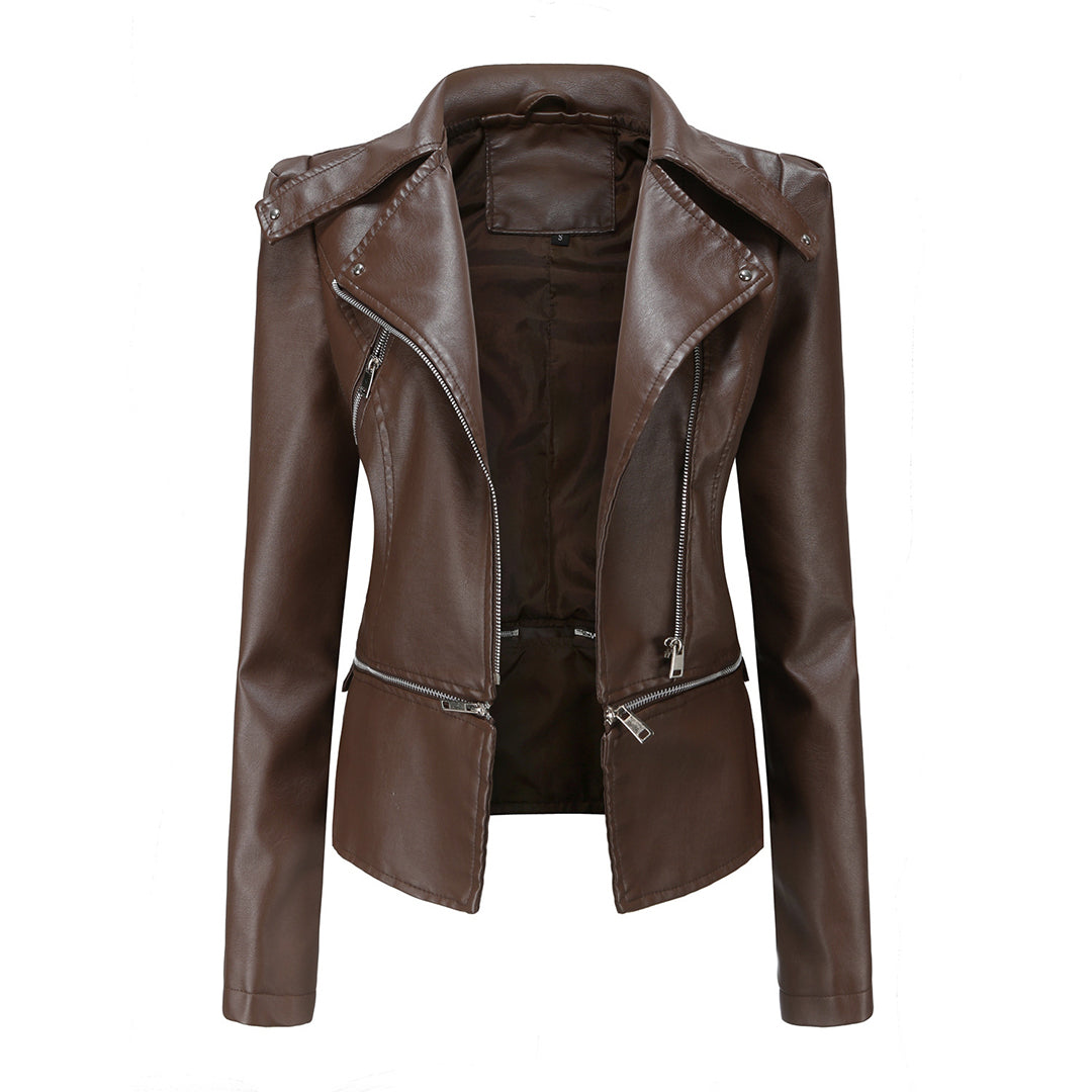 WW | Modern figure-hugging biker jacket