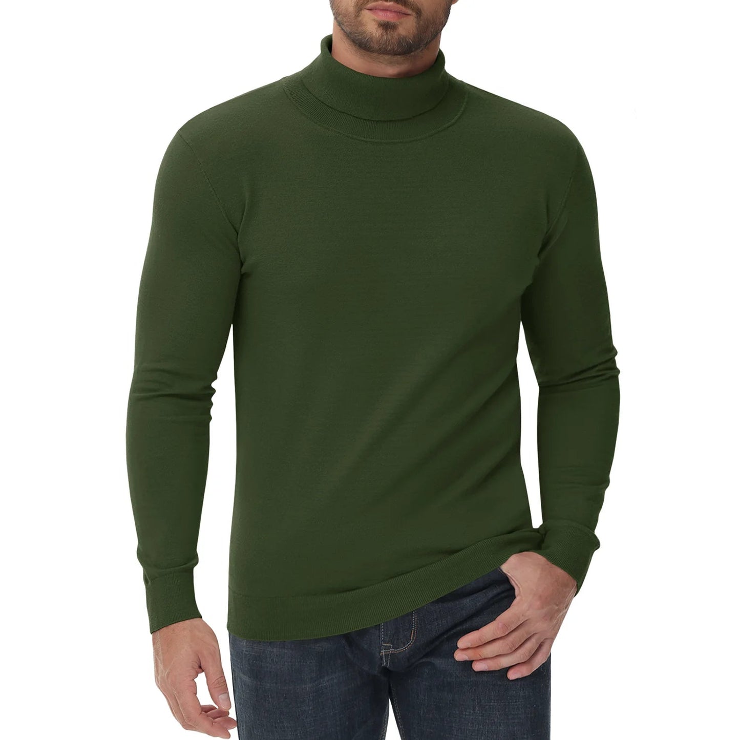WW | Rollkragenpullover - Herren Slim Fit