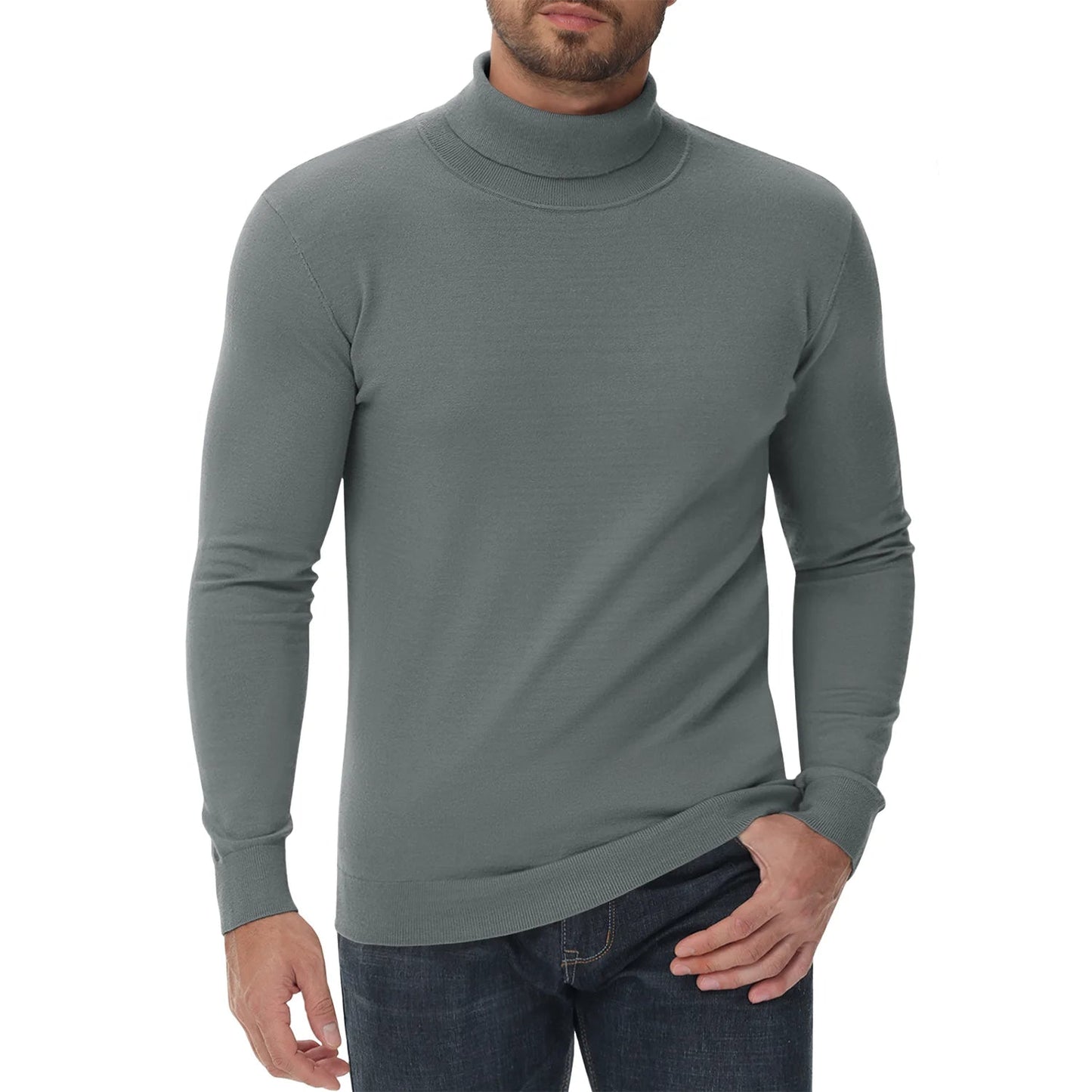 WW | Rollkragenpullover - Herren Slim Fit