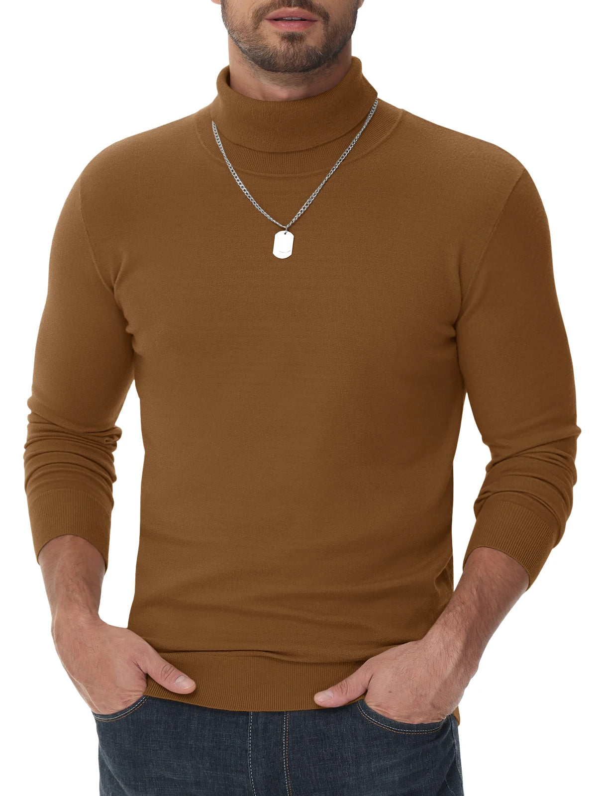 WW | Rollkragenpullover - Herren Slim Fit