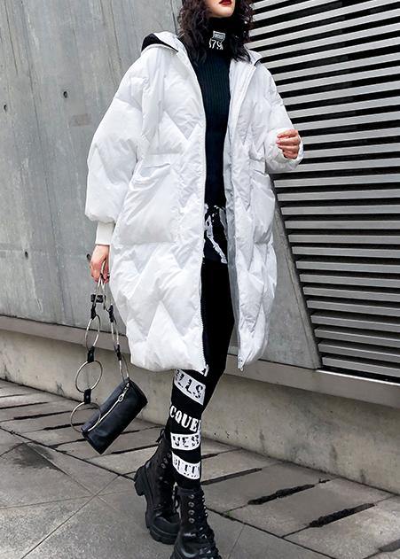 WW | oversized Wintermäntel mit Kapuze, mit Reißverschluss Parkas für Frauen