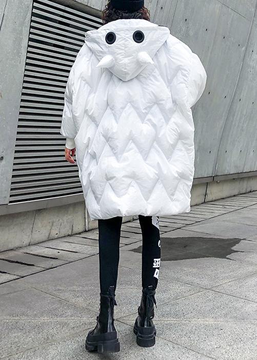 WW | oversized Wintermäntel mit Kapuze, mit Reißverschluss Parkas für Frauen